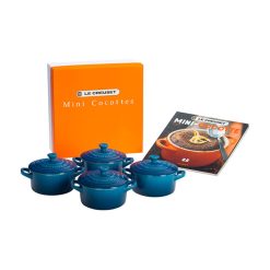 Le Creuset Mini Cocottes Set with Cookbook