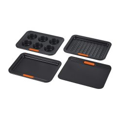Alternative view of Le Creuset Non-stick Metal Bakeware 4-Piece Toaster Oven Set